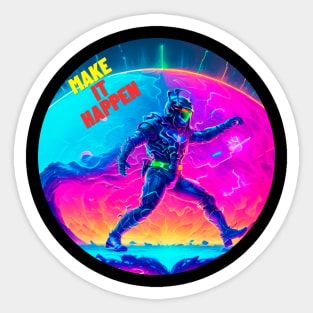 Make it Happen Sticker